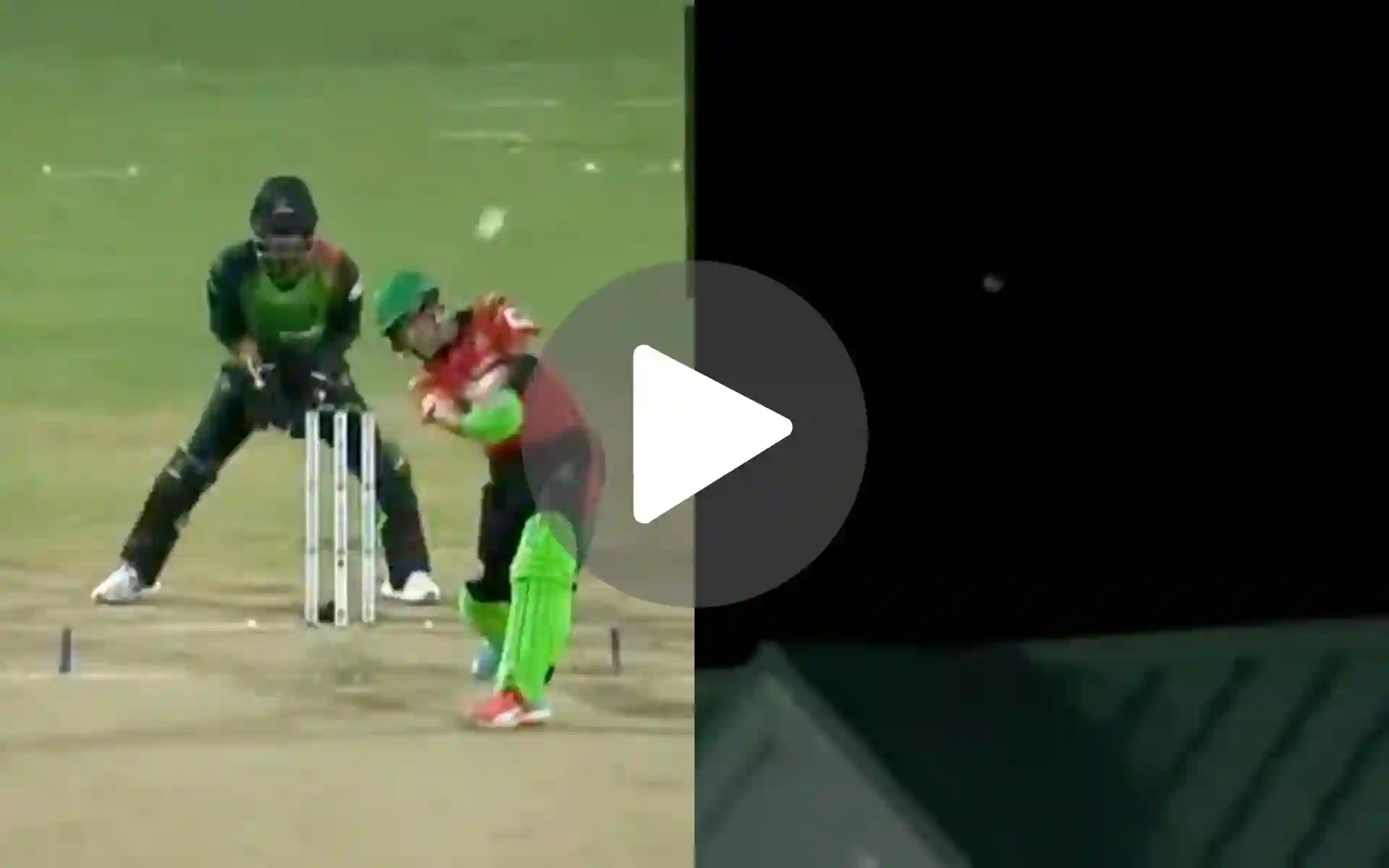 [Watch] KKR Star Rahmanullah Gurbaz Hits A Six To The Stadium's Roof In CPL 2024